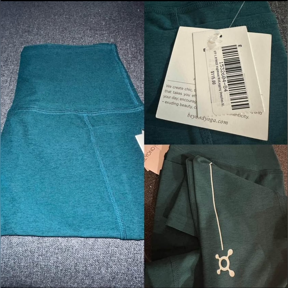 NWT beyond yoga Orangetheory leggings size XL